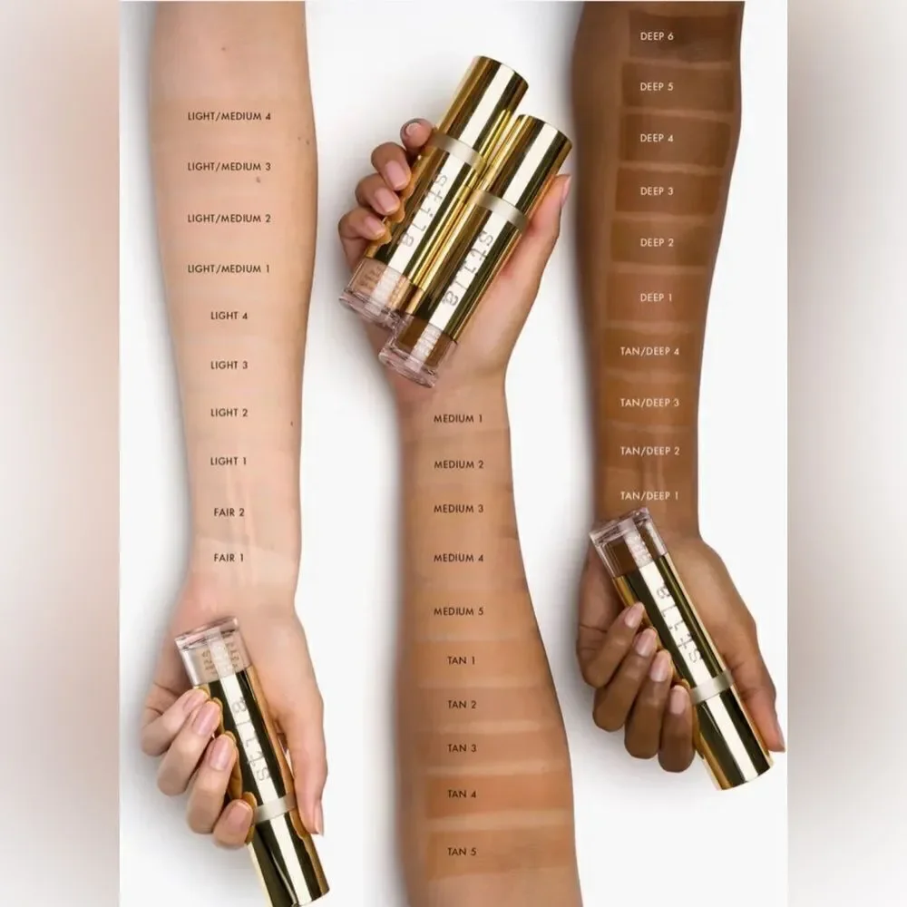 Stila Hide & Chic Fluid Foundation In Deep 6 NIB - Picture 5 of 5